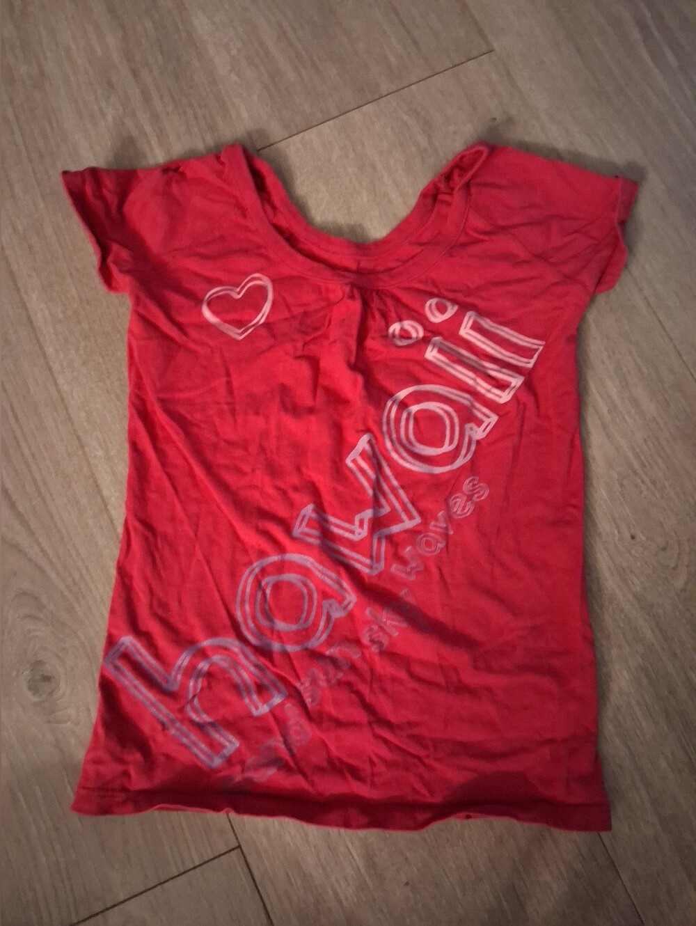 Old Navy "Hawaii" Cap Sleeve Graphic Tee (KIDS SIZE)